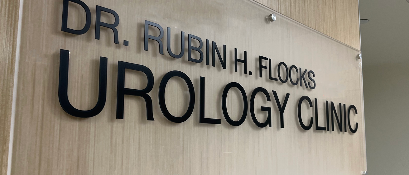 Urology clinic sign