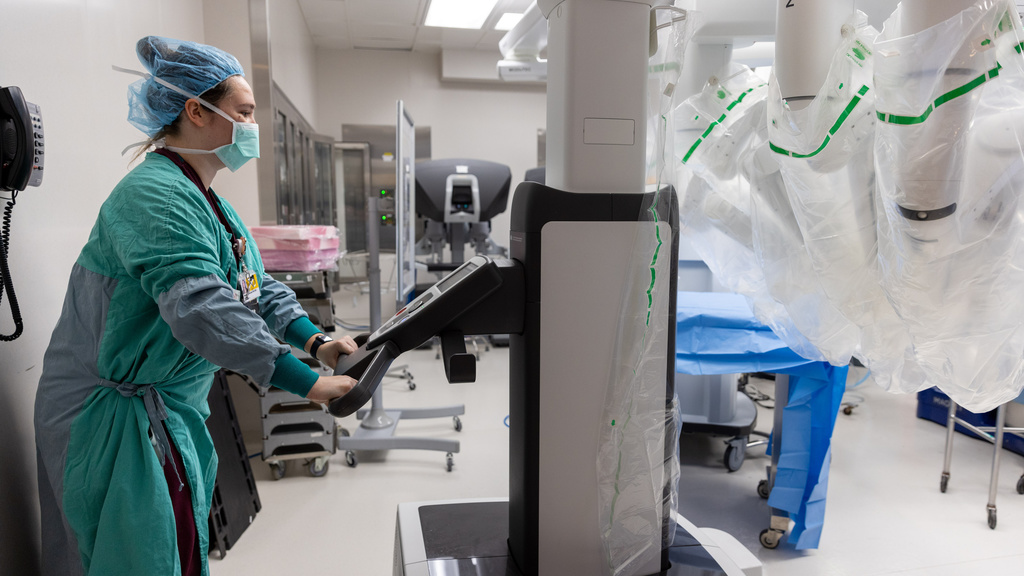 Robotics nurse, Julie Delancey